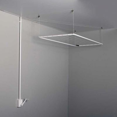 Tendedero interior recogido