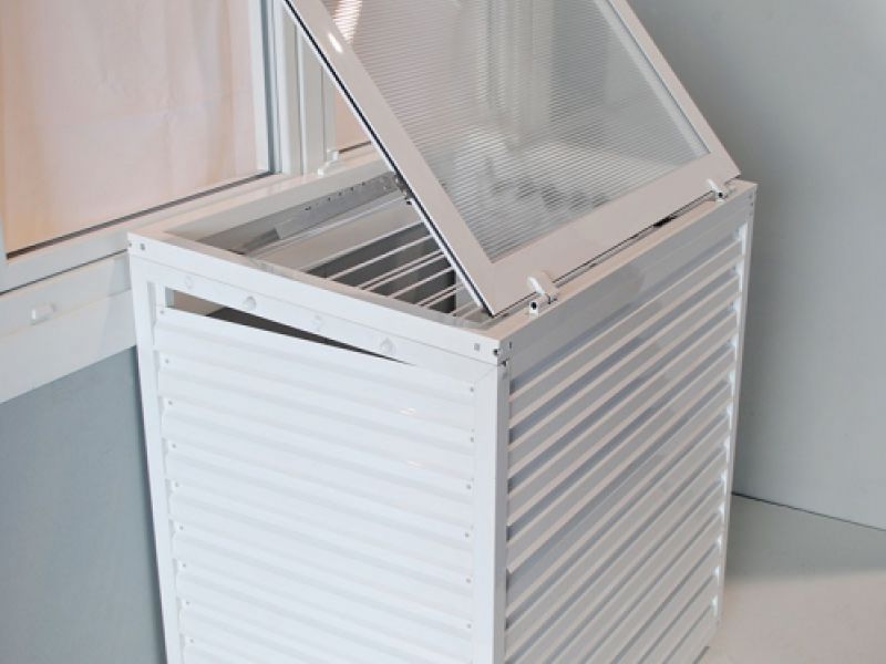 Tendal tipo baúl deslizante