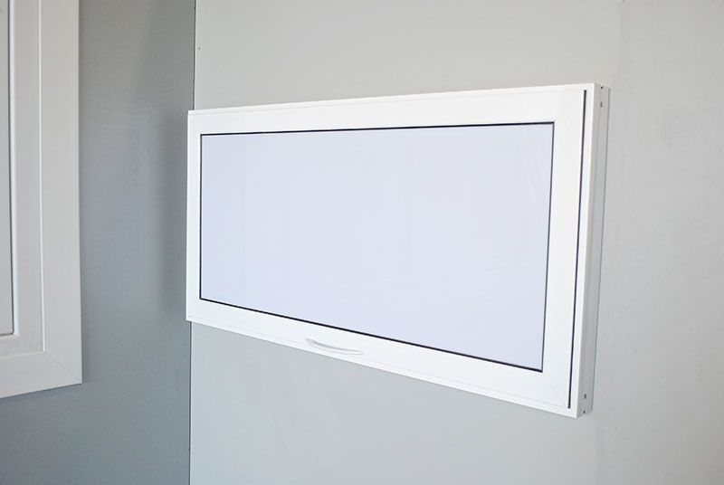 Tendal batiente con tapa