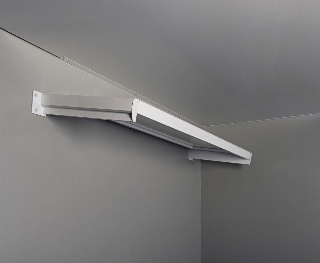 Tendedero instalado en la pared