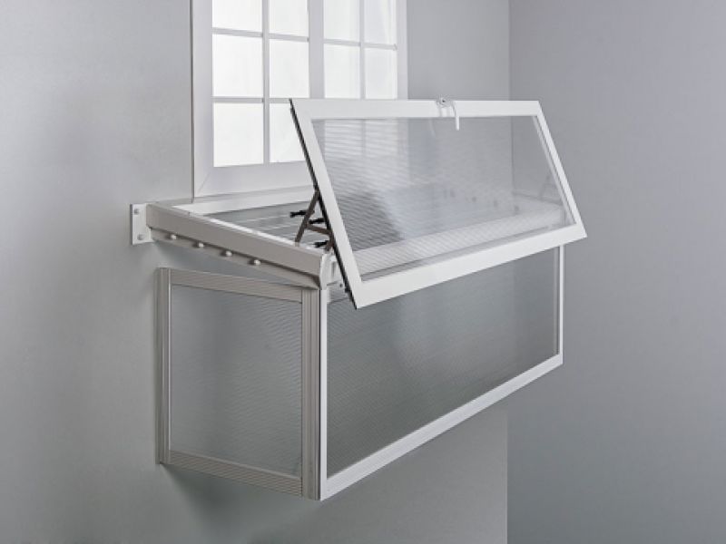 Tendal abatible con tapa frontal y lateral