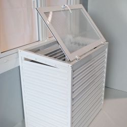 Tendal tipo baúl deslizante