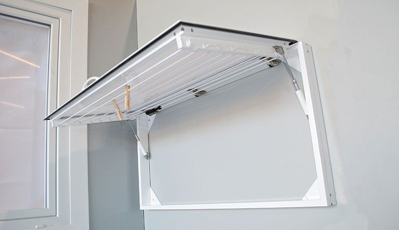 Tendedero batiente con tapa