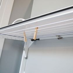 Tendedero batiente con tapa