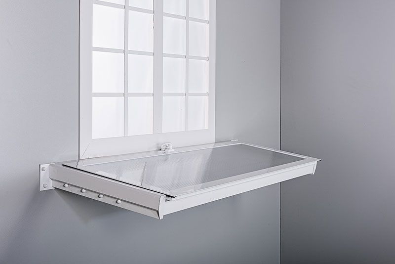 Tendal abatible cerrado